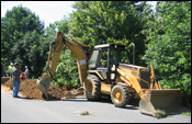 hamilton water main photo